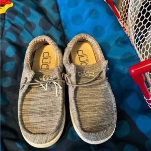 Hey Dude Child shoes. Worn once for pictures.